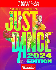 Just Dance 2024 Nintendo Switch Midia Digital
