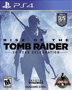 Rise of the Tomb Raider Comemoração de 20 anos PS4 Midia Digital