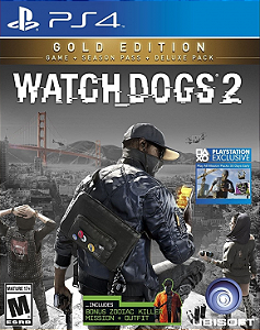 Watch Dogs 2 Gold Edition PS4 Mídia Digital