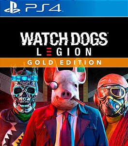 Watch Dogs Legion Gold Edition PS4 & PS5 Mídia Digital