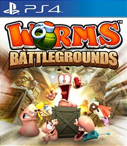 Worms Battlegrounds PS4 Mídia Digital