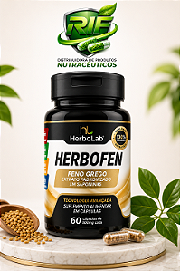 Herbofen Feno Grego 500mg 60 cápsulas