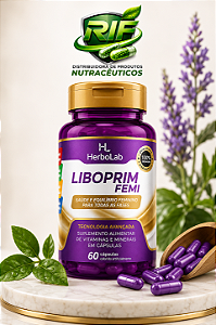 Liboprim Femi 60 Cápsulas Saúde Feminina