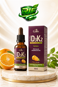 Vitamina D3 + K2 Líquida 30 ml