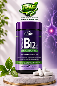 B12 Metilcobalamina 500mcg 60 Cápsulas