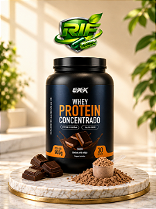 Whey 100% Concentrado 900g Chocolate Suíço