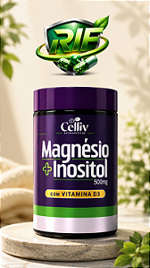 Magnésio + Inositol 500 mg Celliv Nutraceuticos