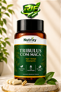 Tribulus com Maca 500mg 120 Cápsulas