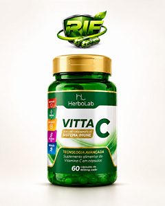 Vitta C 600mg 60 cápsulas Vitamina C
