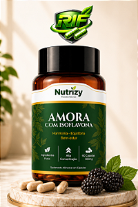 Amora com Isoflavona 500mg Nutrizy