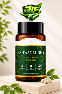 Ashwagandha 500mg 60 Cápsulas