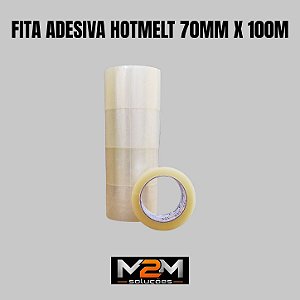 Fita Adesiva Hotmelt 70mm x 100m em Itu