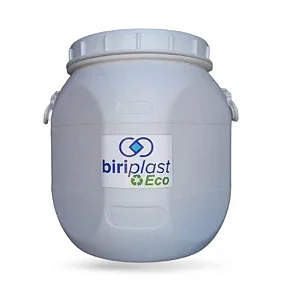 Biriplast Eco Tambor/bombona 50 Litros Branco