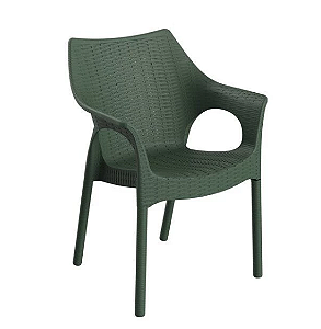CADEIRA RELIC C/ PES PLAST VERDE ALECRIM 20449