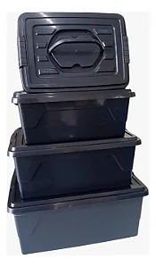 Conjunto De Caixas Organizadoras 4 Tamanhos