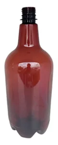 10 Garrafas Pet Growler 1 Litro Ambar Cerveja Chopp