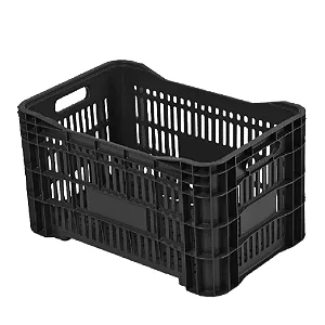 Kit 3 Caixas Plásticas Agrícola/Supermercado Reforçada