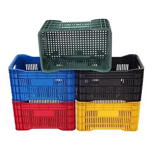 Caixa Para Hortifruti Plastico 55cmx36cm 48 Lts - Reforçada coloridas