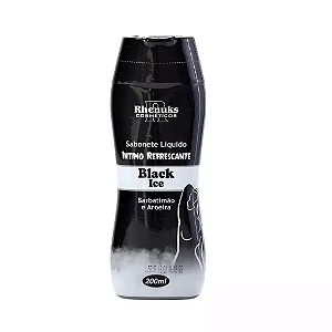 Sabonetes Liquido Íntimo Rhenuks Cosméticos Refrescante Black ice com Aroeira