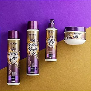 kit Shampoo Pós Progressiva 4 itens