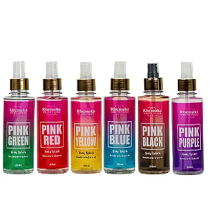 Body Splash Desodorante Corporal Rhenuks 200ml Perfume Refrescante - Escolha Sua Fragrância