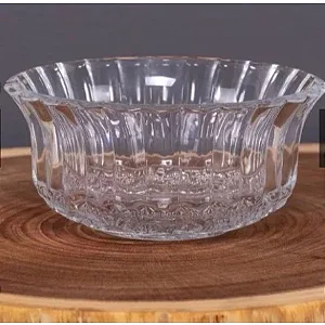 Kit 6 Bowls de Vidro 240ml – Tigelas Elegantes para Sobremesa, Petiscos e Mesa Posta