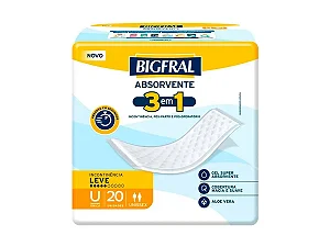Absorvente Regular BigFral c/20 Unidades