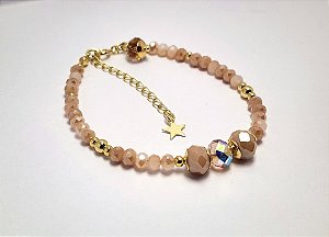 Pulseira de Cristais Minimalista