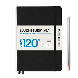 Caderno Leuchtturm1917 - Edição 120g - Médio (A5) - 203 páginas - Pautado - Capa Dura