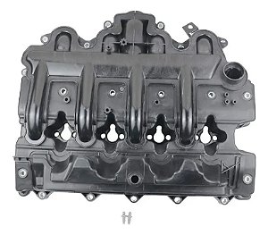 Tampa Válvulas com coletor de admissão integrado Renault Master 2.5 16v Dci 2005 A 2013 Preto