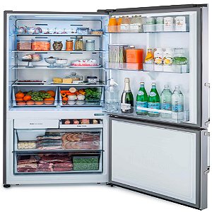 Refrigerador Bottom Freezer Embutir Inox 1002L Bertazzoni Master Series