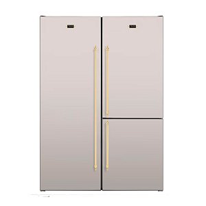 Refrigerador de embutir e piso Tecno Vintage