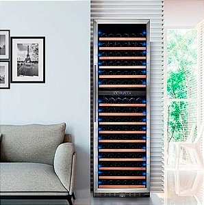 Adega para Vinhos - 181 Garrafas - Dual Zone Elettromec - Vetro 220V