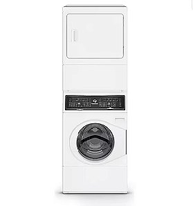 Lavadora e Secadora Conjugada Residencial Speed Queen - Cor Branca - 220V - 10,5kg - Elétrica ou a Gás