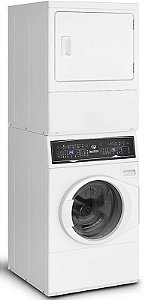 Lavadora e Secadora Elétrica de Roupas Speed Queen 10,5 Kg Branca