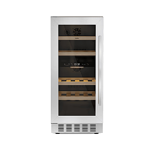 Kit Adega 26 Garrafas + Cervejeira 86L Invita Built-in 220V
