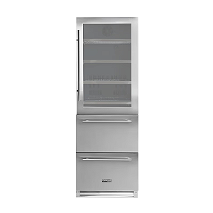 Beer Center com Gaveta Refrigerada 398L Cuisinart Arkton 180cm 220V - Acabamento Inox, Temperatura Ajustável -5ºC a 18ºC, Alta Capacidade para Espaço Gourmet