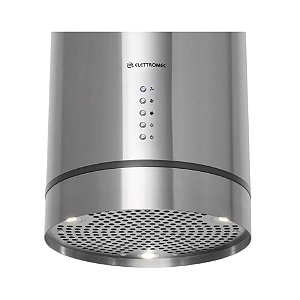 Coifa para Ilha Elettromec Nautilus 35cm Inox 220V - Alta Vazão, 3 Velocidades, Iluminação LED, Função Depuração e Exaustão, Design Sofisticado