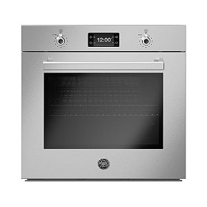 Forno Multifunções Profissional Bertazzoni 116L Inox - Convecção Dupla, Grill Infravermelho, Auto-limpante, Assistente Inteligente