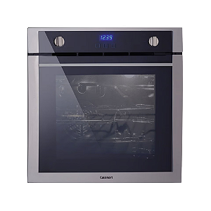 Forno Elétrico Multifunção 60cm 74L Cuisinart Arkton - Sistema Convecção, 8 Funções, Porta Vidro Triplo Anti-Impressão Digital, Ventilação Tangencial