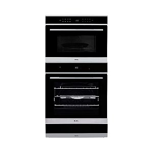 Kit Torre Quente Evol IX17 60cm | Forno Elétrico 73L Air Fry + Micro-ondas Combinado 35L + Gaveta Aquecida 24L | Inox Embutir