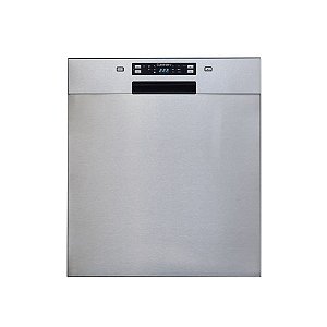 Lava-Louças Embutir Cuisinart 14 Serviços Prime Cooking Inox 60cm 220V - 7 Programas Dualzone Wash, Display LED, Economia de Energia A+