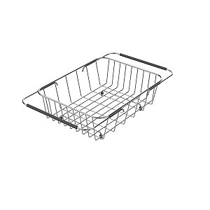 CESTA AJUSTÁVEL DE INOX COOKERHOOD - Beleza, Design e Praticidade para seu dia a dia na cozinha.