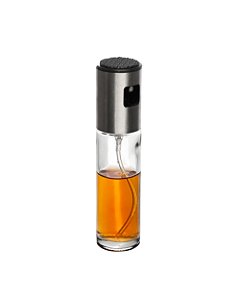 Borrifador Spray para Azeite e Vinagre 100ml em Vidro e Aço Inox Wolff