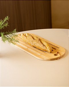 Migalheira Nature em Bambu 45cm x 18cm x 1,2cm Lyor