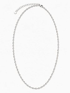 Colar Singapura Prata 44 cm Milari