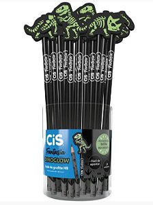 Lapis Preto Redondo Decorado CIS Donoglow 4 Modelos - 1 UNIDADE - VARIADOS