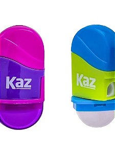 Apontador Coletor com Borracha Kaz