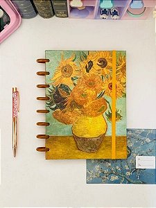 Agenda de Disco 2026 A5 Van Gogh Girassois