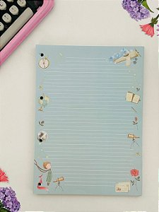Refil Fichário 4 furos Universitário (20 x 27,5cm) 40 folhas – Pequeno Príncipe